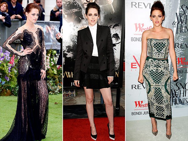 Nữ diễn viên phục trang đẹp nhất khi đi quảng bá phim: Kristen Stewart.