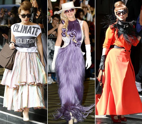 8. Trang phục cùng cách mix phụ kiện của nữ ca sĩ Lady Gaga luôn khiến các chuyên gia thời trang phải đau đầu