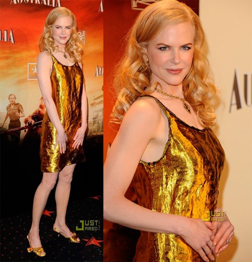 Sắc vàng của Nicole Kidman và Jennifer Lawrence có lẽ khiến nhiều người lóa mắt nhưng bù lại họ tạo sức hút rất mạnh mẽ