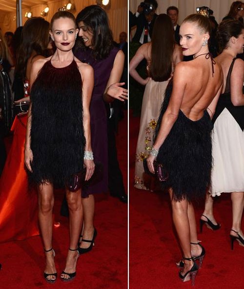 Kate Bosworth táo bạo khoe lưng trần tại sự kiện Met Gala.