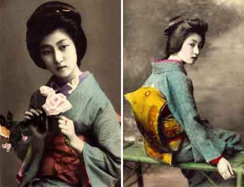 Dựa vào các bức ảnh người ta khó có thể đoán được tuổi của cô gái này, nhưng kiểu tóc của Hawaryu cho thấy cô ấy là geisha học việc hay còn gọi là maiko và có thể dưới 20 tuổi..