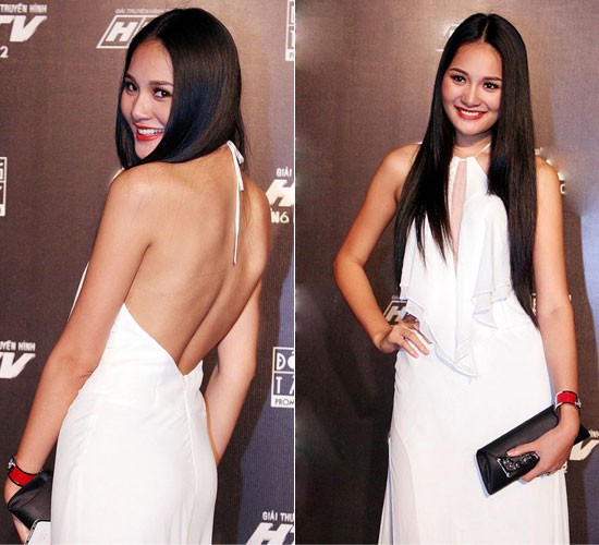 Hoa hậu Hương Giang là một trong những tín đồ của gam màu trắng