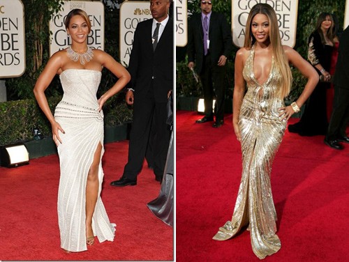 Nữ ca sĩ Beyonce khéo léo chọn lựa trang phục khiến mọi người quên mất sự mất cân xứng của cơ thể