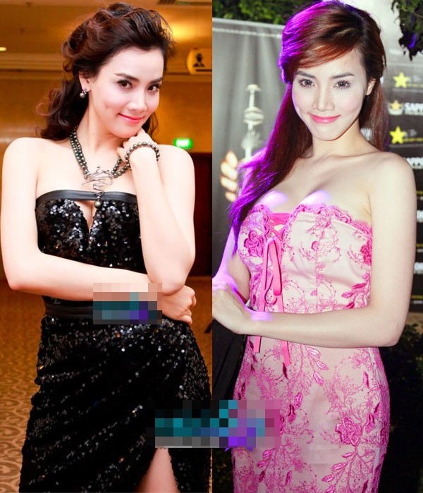 Trang Nhung Trang Nhung cũng là một trong những mỹ nhân sở hữu làn da trắng hồng của V-biz
