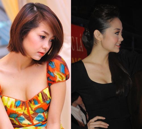 Minh Hằng cũng không kém đàn chị, làm đẹp là một cách để xứng danh tên tuổi trong showbiz Việt.