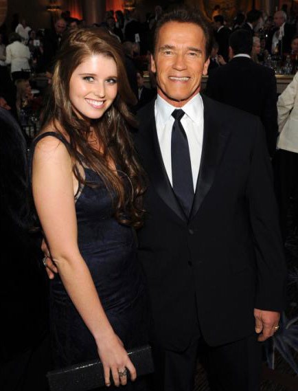 Nam tài tử Arnold Schwarzenegger hạnh phúc bên con gái lớn