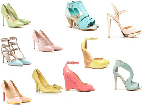 Những đôi giày màu pastel kẹo ngọt sẽ khiến bước chân của bạn như đang bay nhảy trong thế giới thần tiên