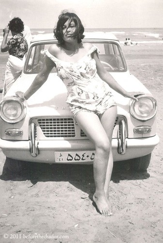 ...cho tới bãi biển, phụ nữ Iran khi đó có thể bộc lộ vẻ đẹp hình thể bản thân.