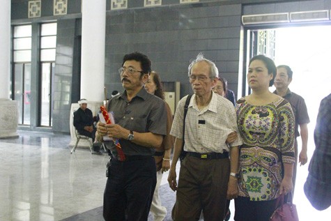 Nhà văn Chu Lai đến tiễn biệt người nhạc sĩ tài hoa của âm nhạc Việt Nam.