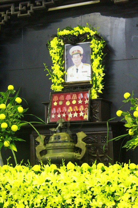 Tang lễ nhạc sĩ Thuận Yến được tổ chức trang trọng ở nhà tang lễ Bộ Quốc Phòng