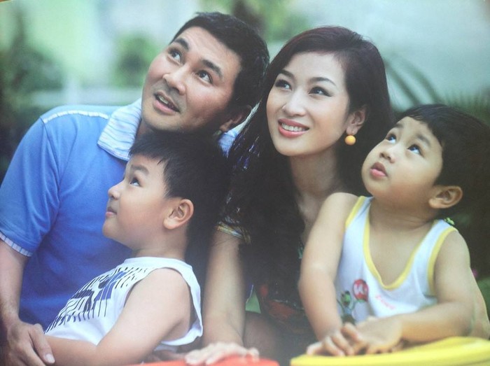 Gia đình hạnh phúc của người đẹp Thu Hương