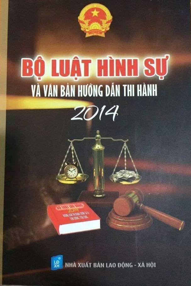 Cuốn “Bộ luật Hình sự và các văn bản hướng dẫn thi hành 2014”của NXB bị phạt 124 triệu đồng