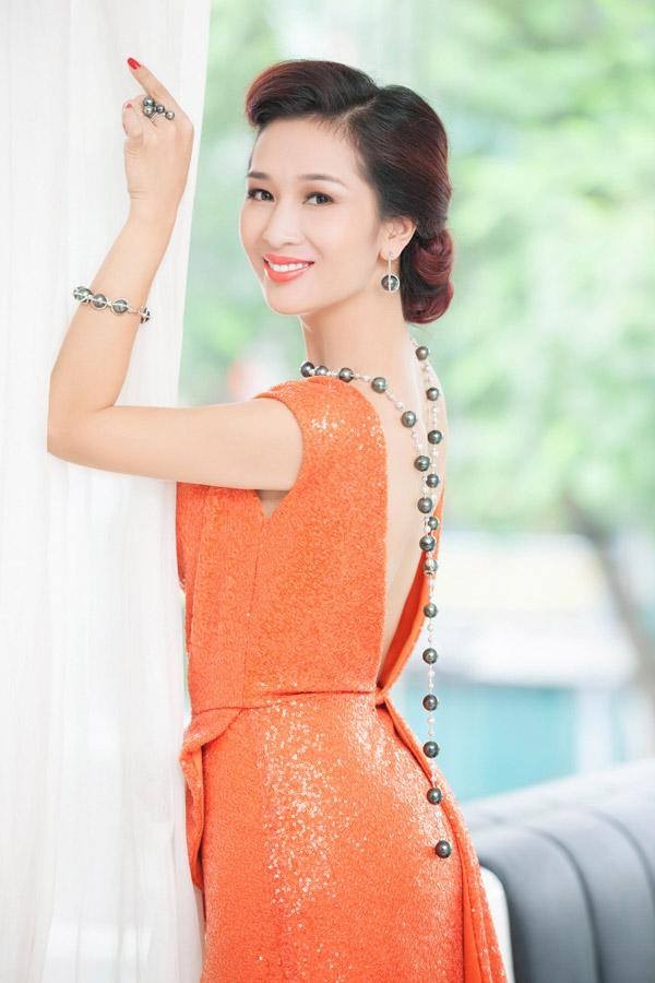 Hoa hậu Thể thao Thu Hương.
