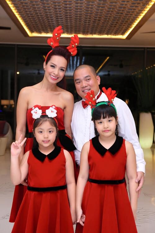 Gia đình hạnh phúc của người mẫu Thúy Hạnh, nhạc sĩ Minh Khang