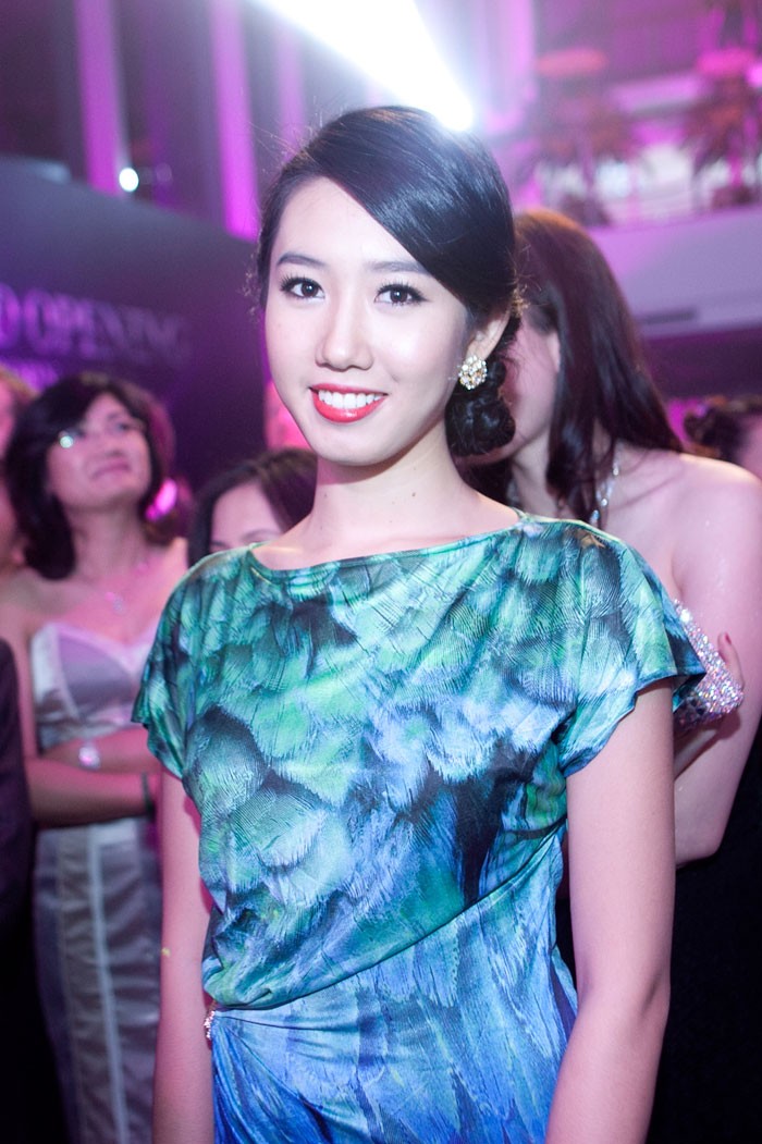 Cô từng là gương mặt rất được chú ý tại Hoa hậu Việt Nam 2010.