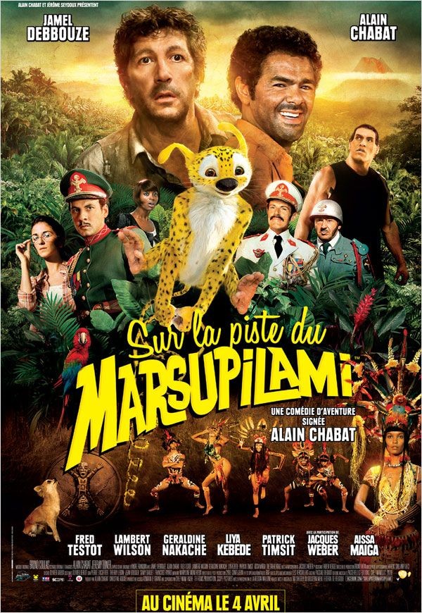 Phim hài Sur la piste du Marsupilami.