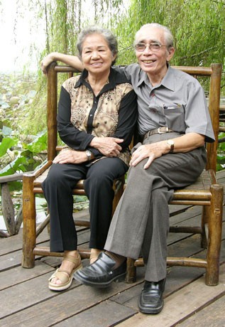 Vợ chồng Nhạc sĩ Phan Huỳnh Điểu