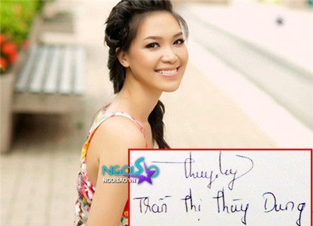 Hoa hậu Thùy Dung.