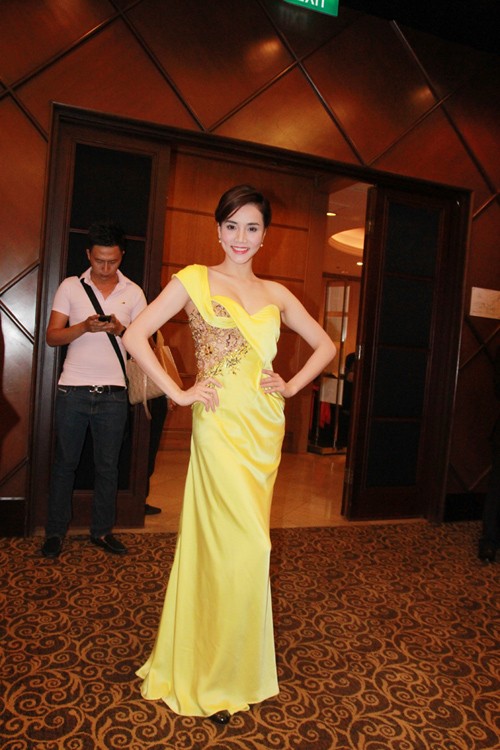Trang Nhung cũng xuất hiện tại sự kiện.