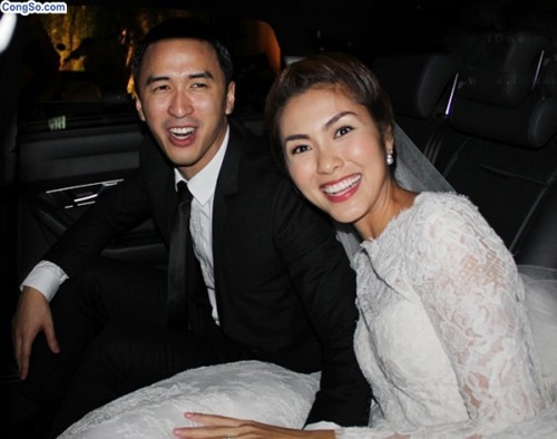 Đám cưới của cặp đôi là tâm điểm showbiz Việt thời gian vừa qua.