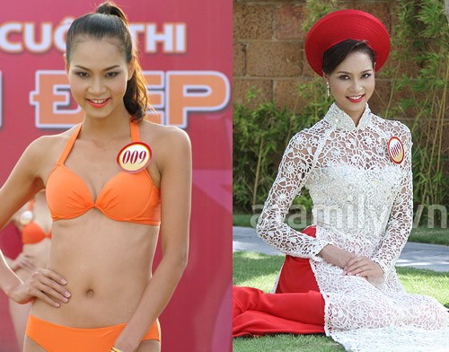 Chia tay với Miss Sport, Dương Thị Dung tiếp tục một hành trình sắc đẹp mới, hành trình tìm ngôi vị Hoa hậu Việt Nam 2012.