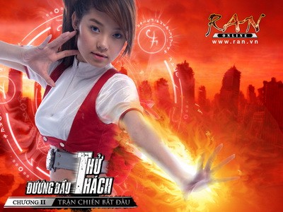 Hình ảnh đẹp của Minh Hằng trong cosplay Ran từng khiến không ít game thủ bỏng mắt.