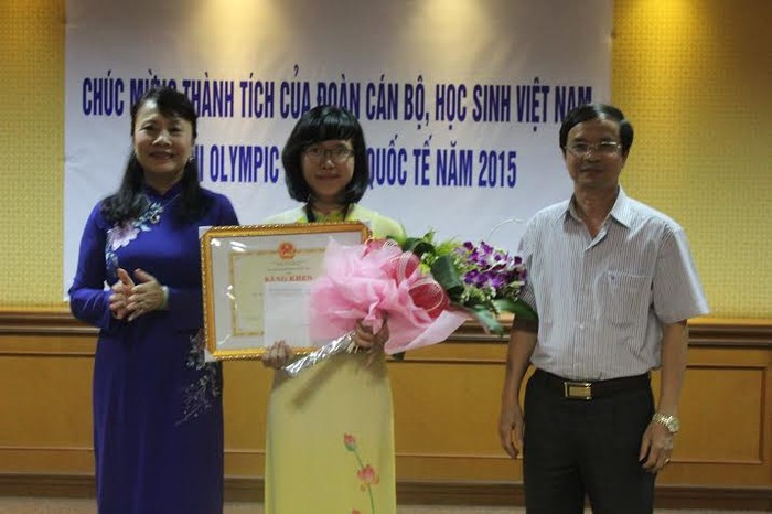 Olympic Sinh học quốc tế 2015: Việt Nam đoạt 3 huy chương  ảnh 2