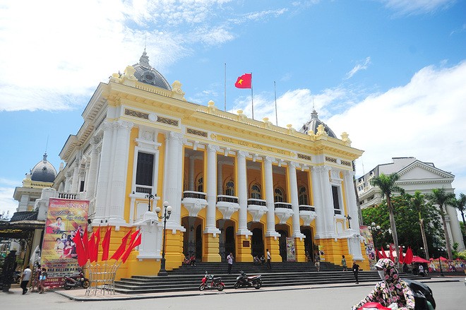 Diện mạo mới của Nhà hát Lớn, nơi Quốc hội nước Việt Nam Dân chủ Cộng hòa họp khóa đầu tiên và thông qua bản Hiến pháp đầu tiên năm 1946 (Ảnh: vnexpress.net)