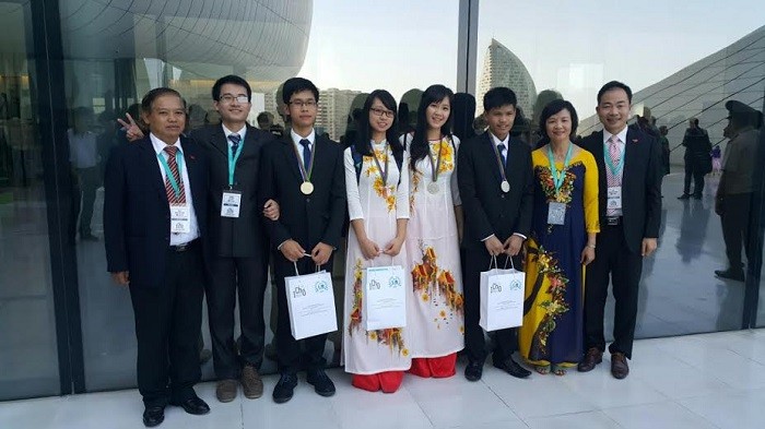 Đoàn Việt Nam tham dự Olympic Hoá học quốc tế lần thứ 47 được tổ chức tại Cộng hoà A-déc-bai-gian