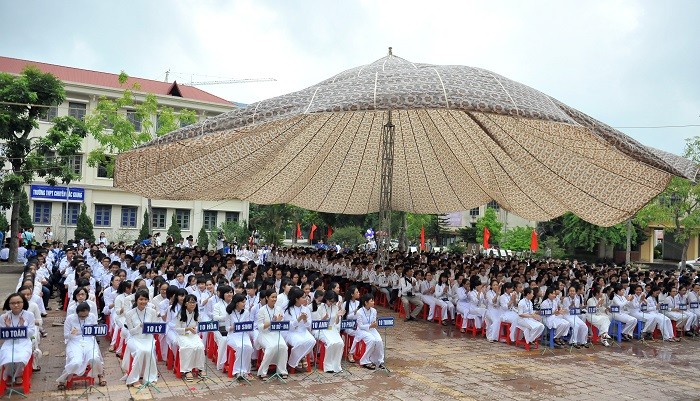 Lễ khai giảng năm học 2015-2016 tại trường THPT chuyên Bắc Giang