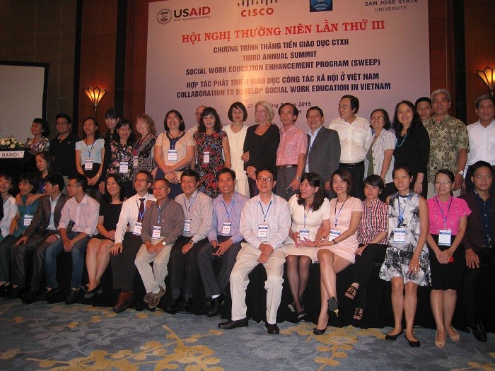 Chương trình thăng tiến giáo dục Công tác xã hội tại ViệtNam  ảnh 1