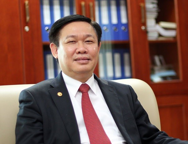 Ông Vương Đình Huệ, Trưởng Ban Kinh tế T.Ư (Ảnh: Thanh Liêm)