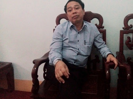 Ông Nguyễn Văn Bổng - nguyên chủ tịch UBND huyện Kỳ Anh (Ảnh: Phan Hiếu)