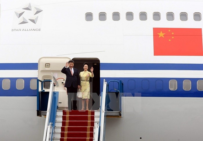 Những hình ảnh của Chủ tịch Trung Quốc Tập Cận Bình tại Việt Nam ảnh 1
