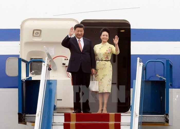 Những hình ảnh của Chủ tịch Trung Quốc Tập Cận Bình tại Việt Nam ảnh 2