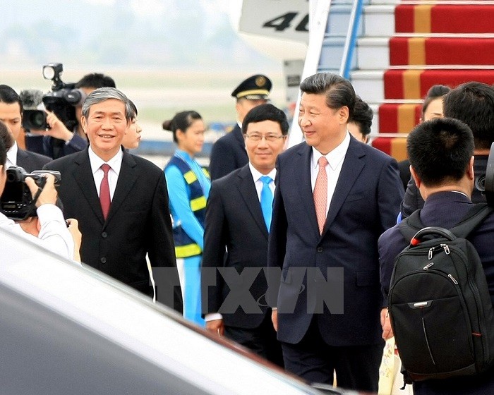 Những hình ảnh của Chủ tịch Trung Quốc Tập Cận Bình tại Việt Nam ảnh 3