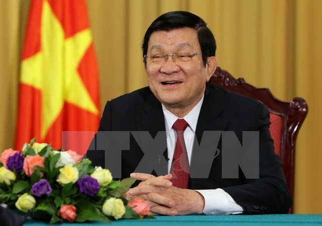 Chủ tịch nước Trương Tấn Sang: Chúng ta phải đứng trên đôi chân của chính mình ảnh 1