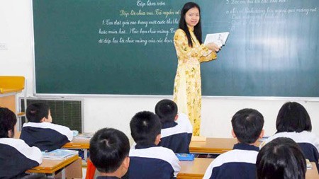 Tại sao giáo viên không thiết tha với phong trào thi giáo viên giỏi? (Ảnh: vietnamnet.vn)