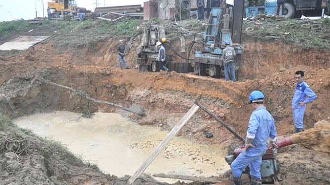 Nhà thầu Trung Quốc trúng thầu cung cấp đường ống nước Sông Đà (Ảnh: tuoitre.vn)