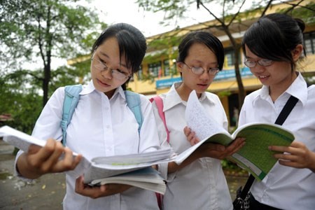 Hà Nội hơn 76.000 thí sinh đăng ký dự thi THPT quốc gia 2016 (Ảnh minh họa trên giaoduc.net.vn)
