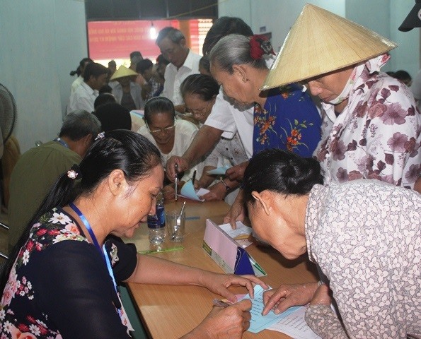 Gần 97% cử tri ở tỉnh Quảng Bình đã đi bỏ phiếu bầu cử đại biểu Quốc hội khóa XIV và đại biểu Hội đồng nhân dân các cấp nhiệm kỳ 2016-2021 (Ảnh: Thủy Phan)