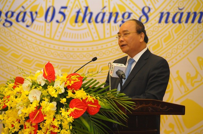 Thủ tướng Nguyễn Xuân Phúc phát biểu chỉ đạo tại Hội nghị tổng kết năm học 2015-2016.