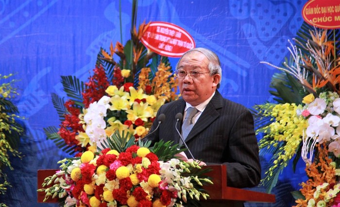 GS.TSKH Trần Văn Nhung - Tổng thư ký Hội đồng chức danh giáo sư nhà nước (Ảnh: Lê Văn)