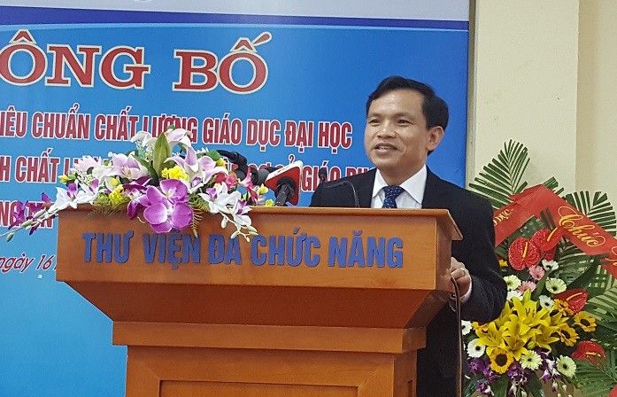 Phó giáo sư Mai Văn Trinh - Cục trưởng Cục Khảo thí và Kiểm định chất lượng giáo dục (Ảnh: Thùy Linh)