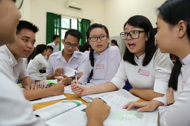 Trăn trở của nhiều giáo viên về dự thảo chương trình tổng thể (Ảnh: Báo Giáo dục Thành phố Hồ Chí Minh)
