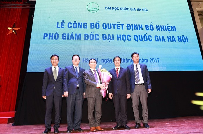 Ban lãnh đạọ Đại học Quốc gia Hà Nội có thêm Phó giám đốc (Ảnh: VNU)