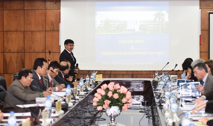 Đại học Bách khoa Hà Nội là một trong 4 trường đại học đầu tiên của Việt Nam đạt chuẩn kiểm định chất lượng quốc tế (Ảnh: Cẩm Lệ)