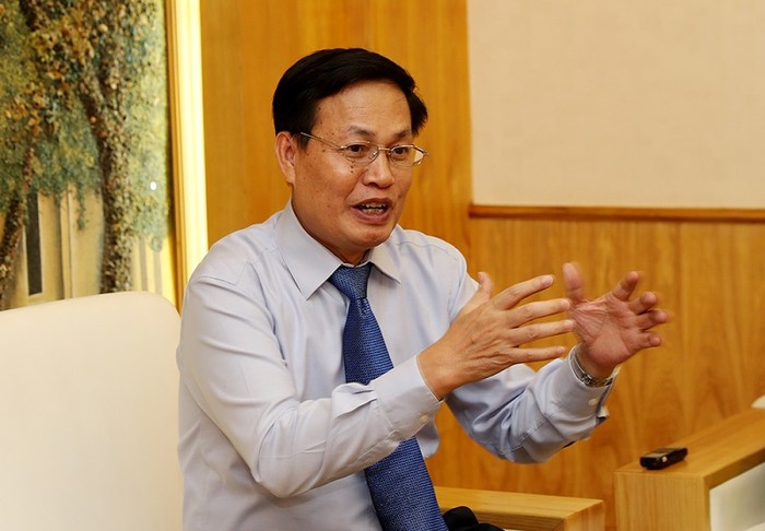 Giáo sư Nguyễn Hữu Đức – Phó Giám đốc Đại học Quốc gia Hà Nội (Ảnh: Ngọc Tùng/VNU)