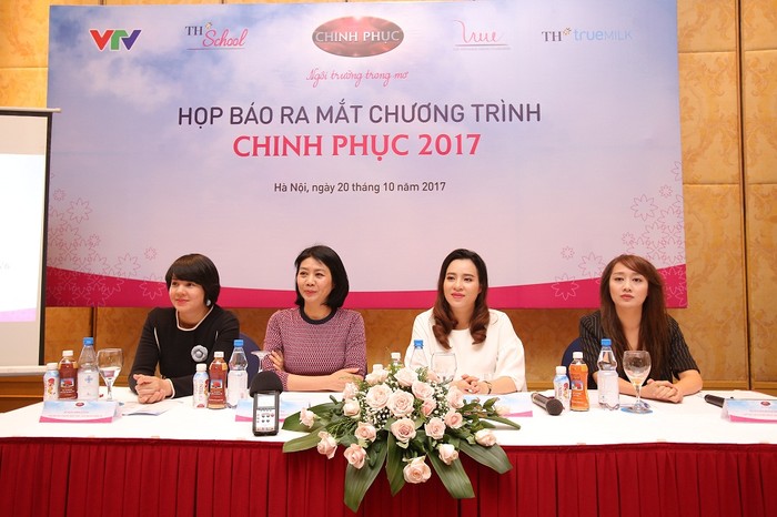 Ngày 20/10, Đài truyền hình Việt Nam cùng Tập đoàn TH đã tổ chức họp báo ra mắt chương trình Chinh phục 2017.