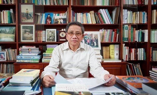 Tổng Chủ biên chương trình giáo dục phổ thông tổng thể - Giáo sư Nguyễn Minh Thuyết. (Ảnh: Thầy Thuyết cung cấp)